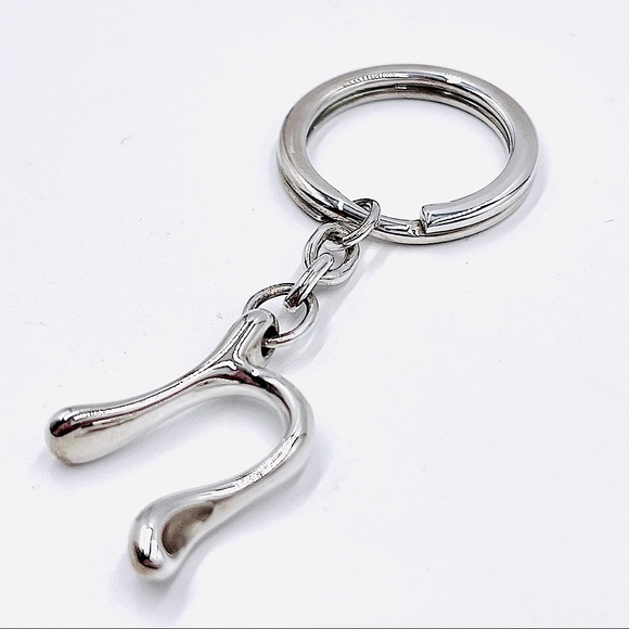 Tiffany & Co. Elsa Peretti Initial Key Ring - Picture 2 of 8